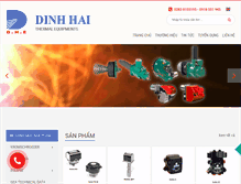 Tablet Screenshot of dinhhai.com